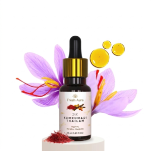 Kumkumadi Thailam Enriched With Saffron Haridra & Manjistha- Chemical Free & Natural - 30 ml