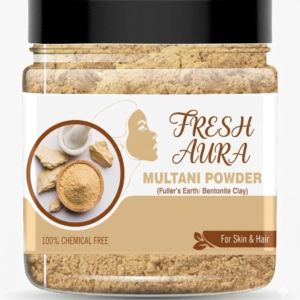Organic Pure Multani Mitti Powder (Fuller's Earth) Skin Face Clays (350g)